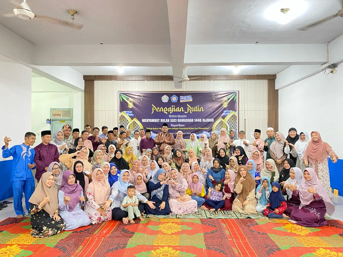 Sambut Ramadhan 1445 H, Ikes Payung Negeri Pekanbaru Taja Kajian Rutin Bersama Seluruh Civitas Akademika