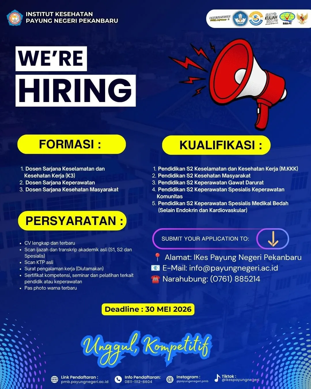 We Are Hiring